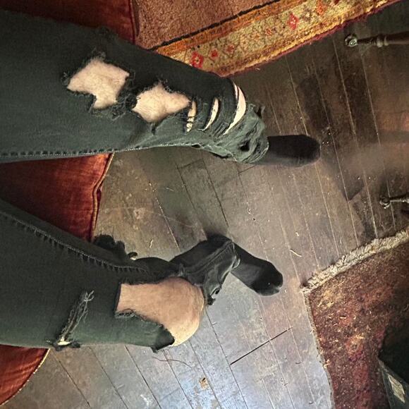 Vintage y2k shredded bootcut rocker - Picture 3 of 5